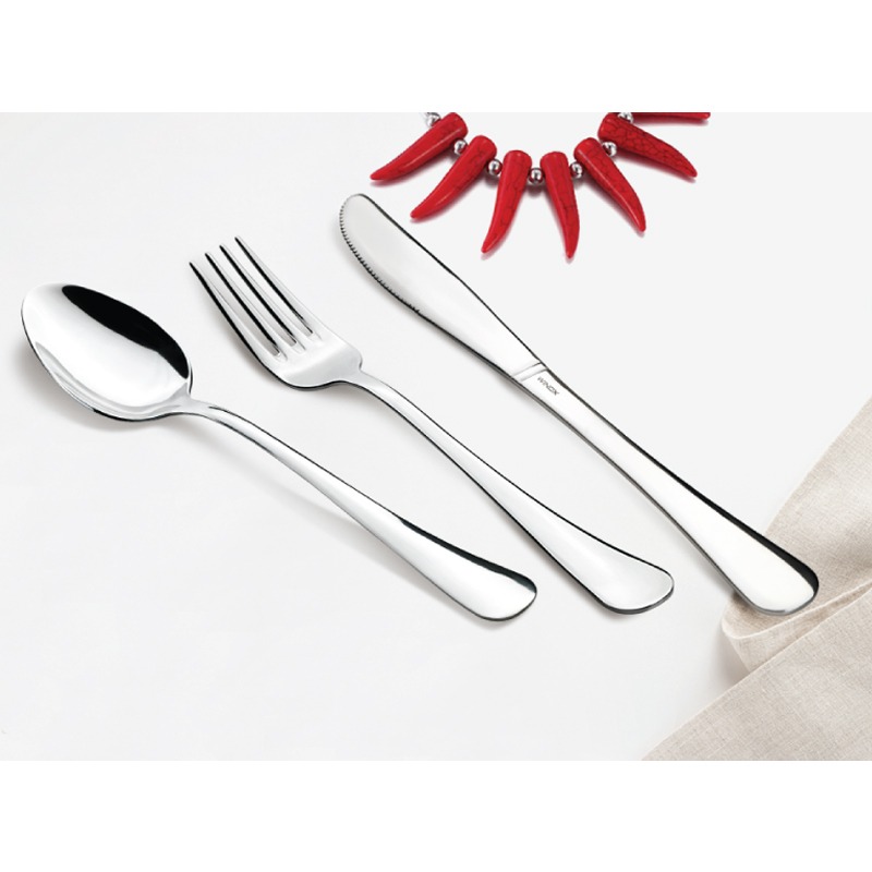 Etui Couteaux De Table Série Zina WINOX 12 Pièces - Inox Inoxydable - Image 2