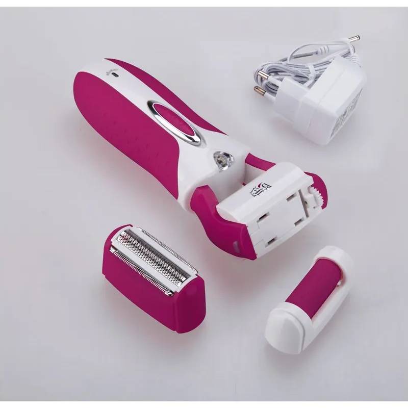 Exfoliant JATA DL87B Pour Peaux Rugueuses + Epilateur Rechargeable - Image 4