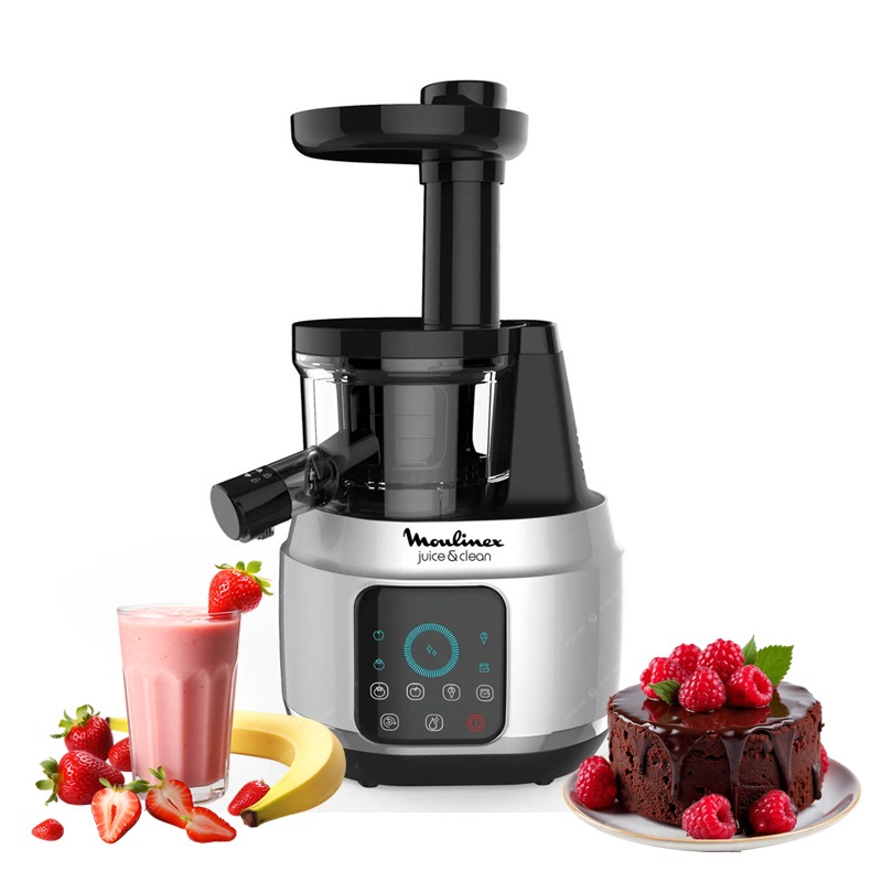 Extracteur De Jus MOULINEX Juice & Clean ZU420E10 150W - Gris - Image 2
