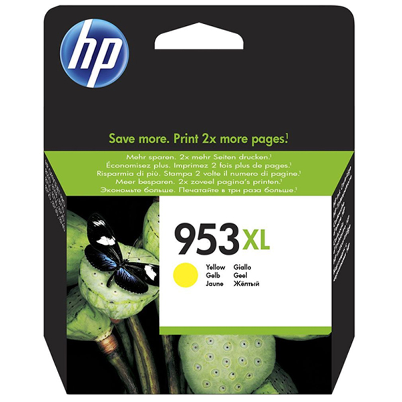 HP 953XL cartouche d'encre Jaune grande capacité conçue par HP