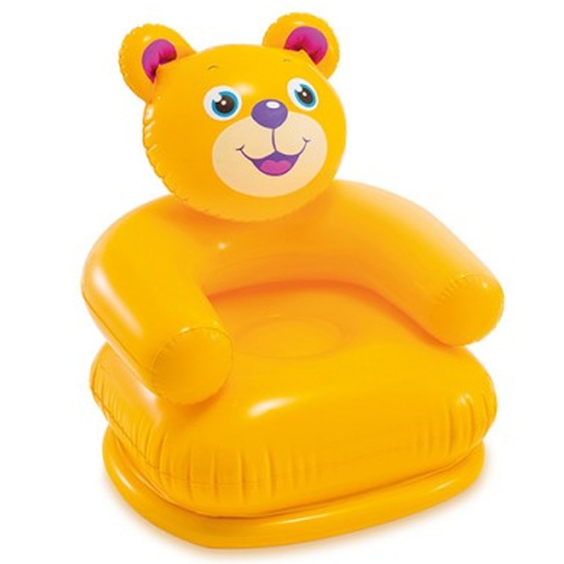 Fauteuil Gonflable INTEX 68556NP Happy Animal - Jaune - Image 2