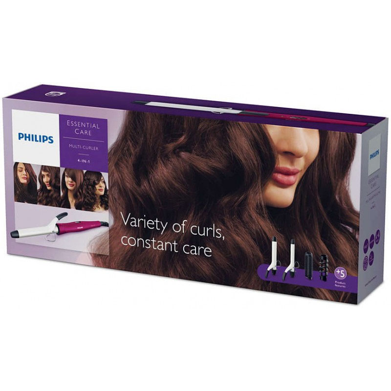 Fer À Boucler Multi-Styler 4EN1 PHILIPS HP8696-03 - Rose - Image 4