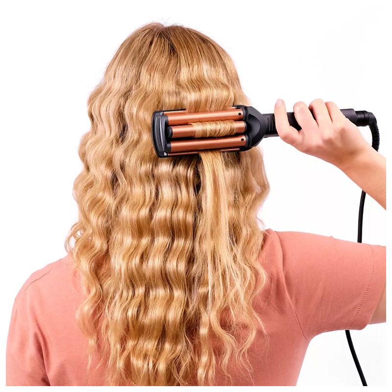 Fer à Boucler BABYLISS Deep Waves W2447E - Noir&Rose Gold - Image 5
