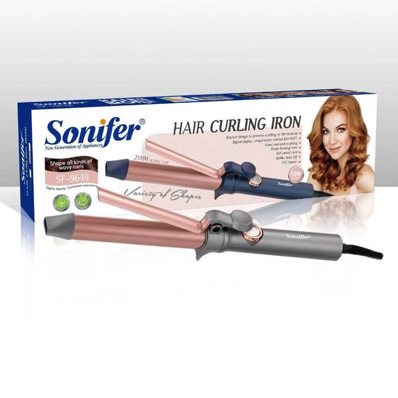 Fer à Boucler SONIFER SF-9649 50W - Bleu - Image 3