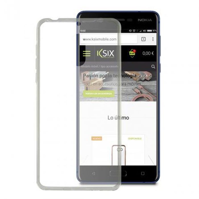 Flex Cover KSIX pour NOKIA 5 Transparent
