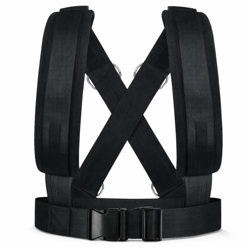 Fitness harnais de traineau - Noir - Image 2