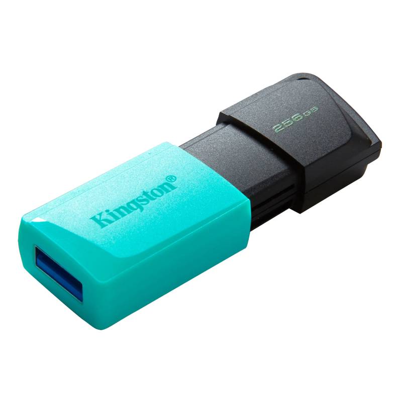 Flash Disk Kingston Data Traveler Exodia M 256 Go - Noir et Turquoise - Image 2