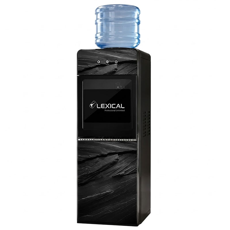 Fontaine D'eau avec Réfrigérateur LEXICAL LWD-6070-2 670W - Noir