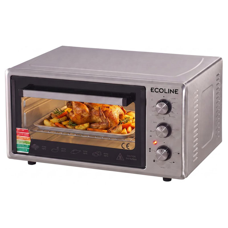 Four électrique ECOLINE M-50 EFTS 50 Litres 1400W - Silver