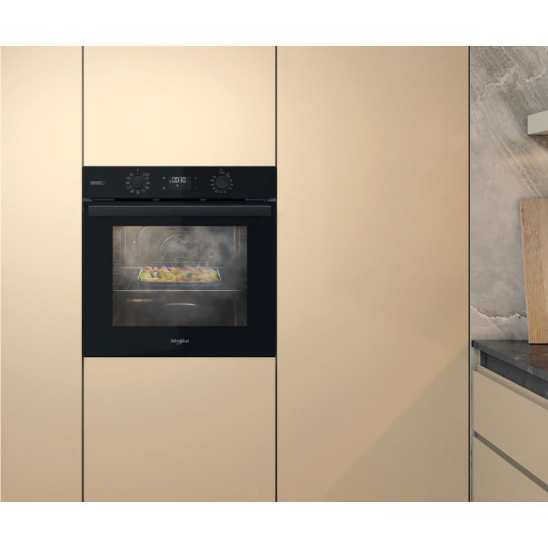 Four Électrique Encastrable WHIRLPOOL OMSR58CU1SB 71L - Noir - Image 5