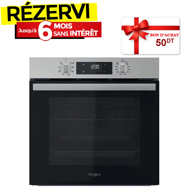 Four Électrique Encastrable Whirlpool OMR55HR0X 71 Litres Inox, Photo boutique MyTek chez MyTek