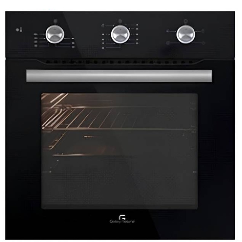 Four Encastrable Ventilé GALAXY NATUREL MFA615BLGP 56 Litres - Noir