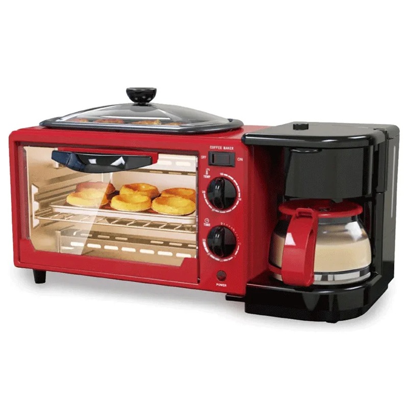 Four Multifonction 3EN1 Raf R.5308R 9 Litres Rouge, Photo boutique MyTek chez MyTek