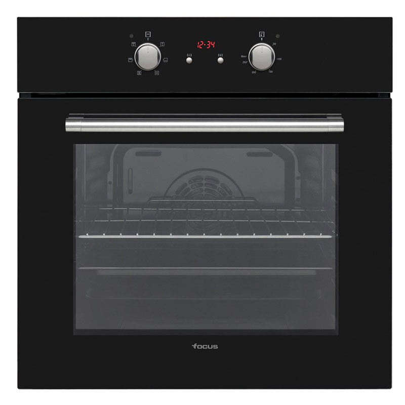 Focus F 521B - Four encastrable électrique, 73 L, 60 cm, 9 fonctions, noir, Photo boutique MyTek chez MyTek