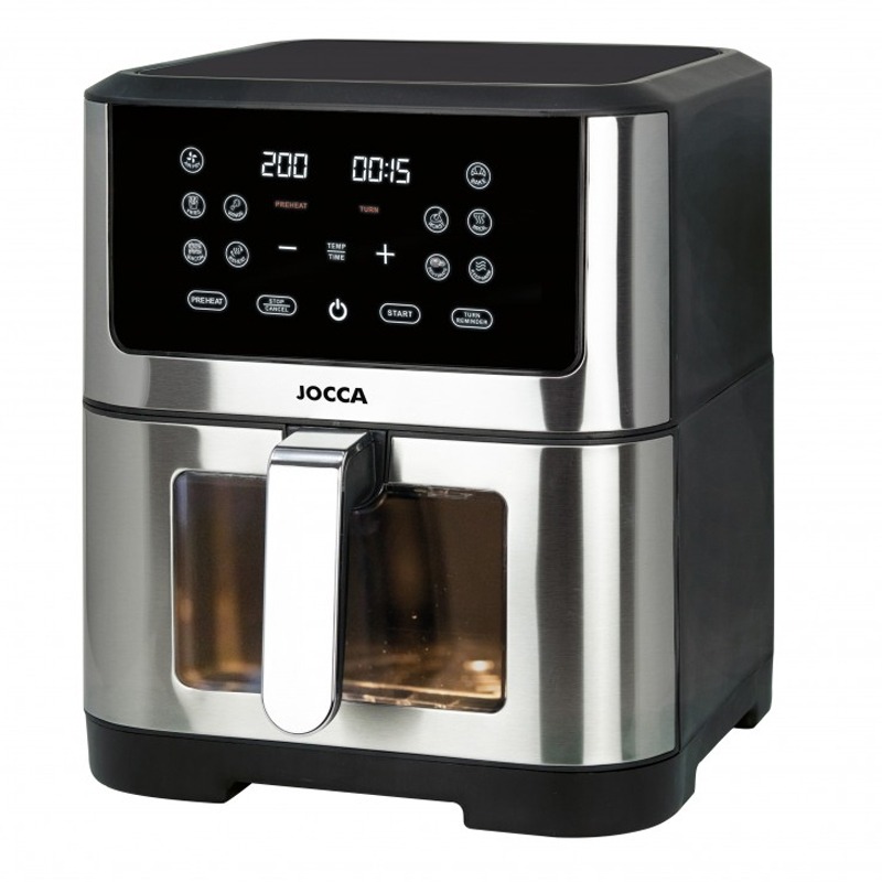 Friteuse Digital Sans Huile JOCCA 2298 8 Litres - Inox - Image 2