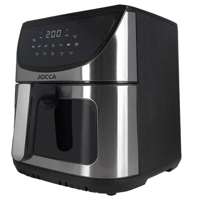 Friteuse Digital Sans Huile JOCCA 2455 8 Litres 1800W - Inox - Image 2
