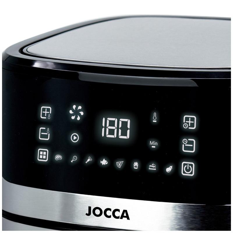 Friteuse Numérique Sans Huile JOCCA 2296 1600W - Inox - Image 3