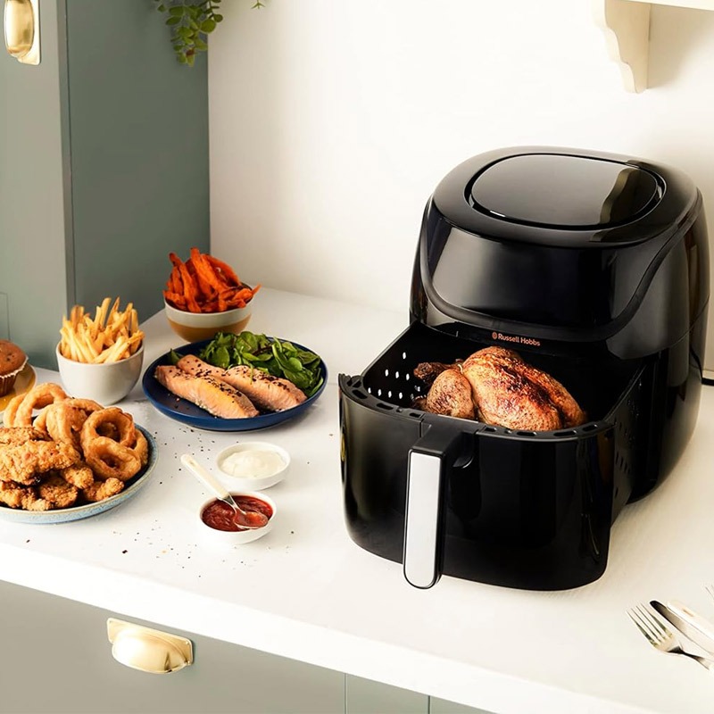 Friteuse Sans Huile 7EN1 RUSSELL HOBBS 27160-56 1350W -  Noir - Image 3
