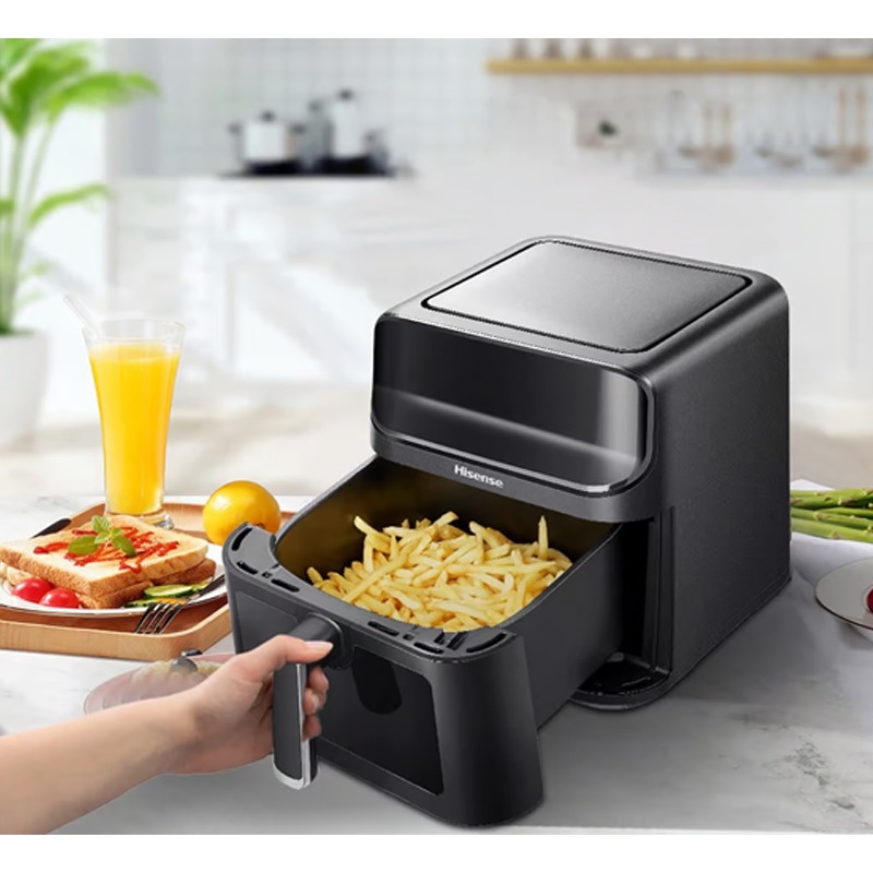 Friteuse Sans Huile HISENSE H06AFBS2S3 6.7L - Noir - Image 4