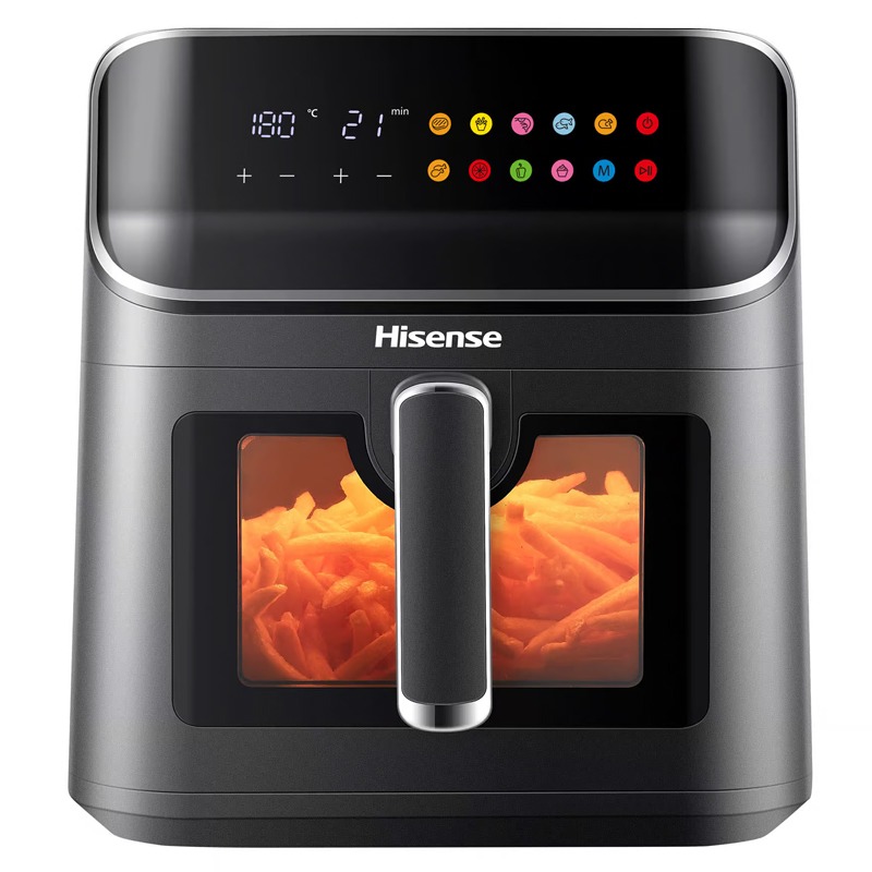 Friteuse Sans Huile HISENSE H06AFBS2S3 6.7L - Noir
