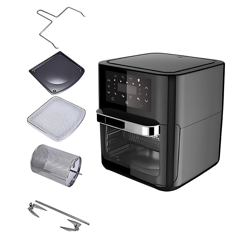 Friteuse Sans Huile IRONIX WMN55-5 12 Litres - Noir - Image 2