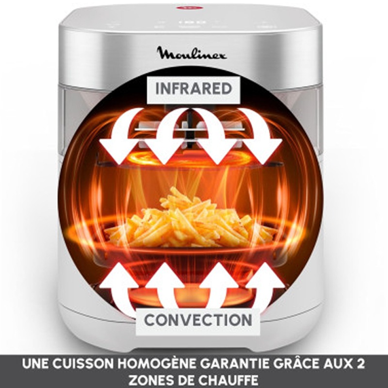Friteuse Sans Huile MOULINEX EZ831GF0 7L - BLANC - Image 5