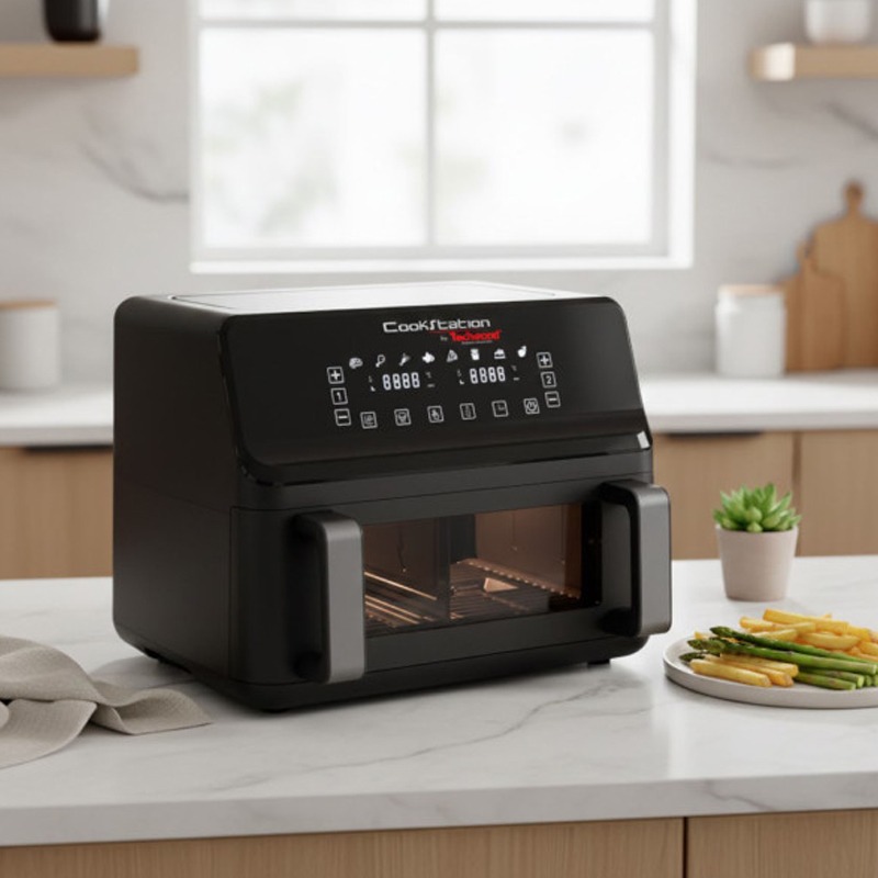 Friteuse Sans Huile TECHWOOD Duo CS-945 9L - Noir - Image 5