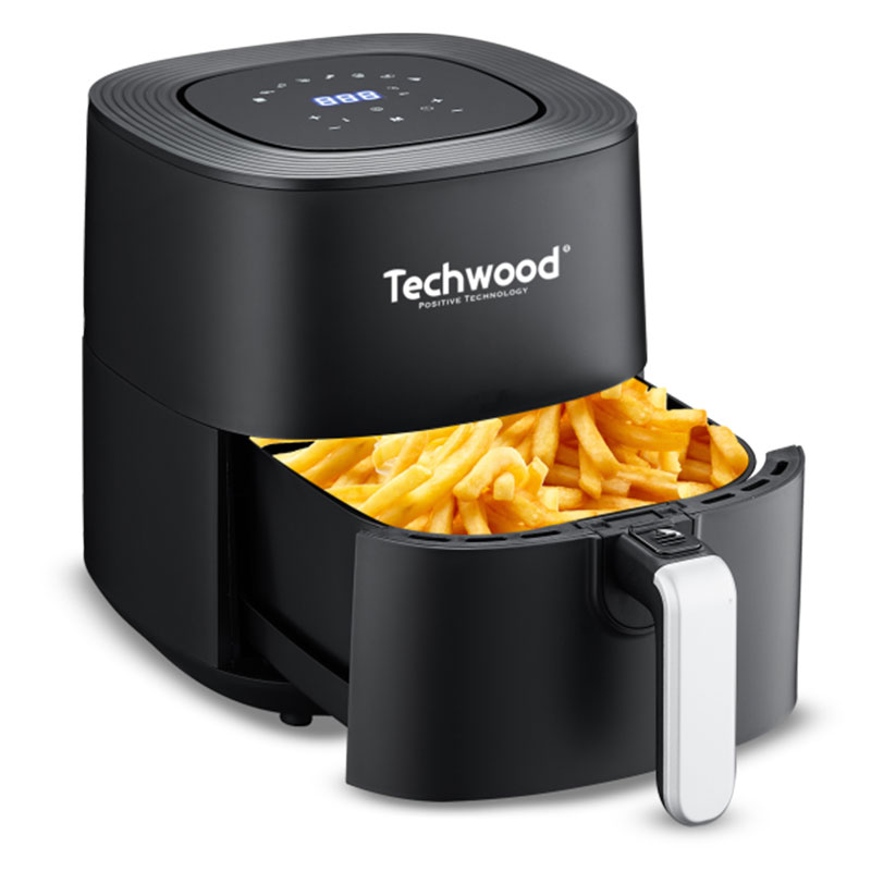 Friteuse Sans Huile TECHWOOD TFR-556SHD 5.5L - Noir - Image 2
