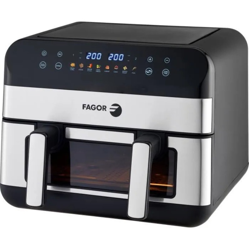 Friteuse Sans Huile FAGOR FGF10 2400W 10L 8 Programmes - Noir - Image 2