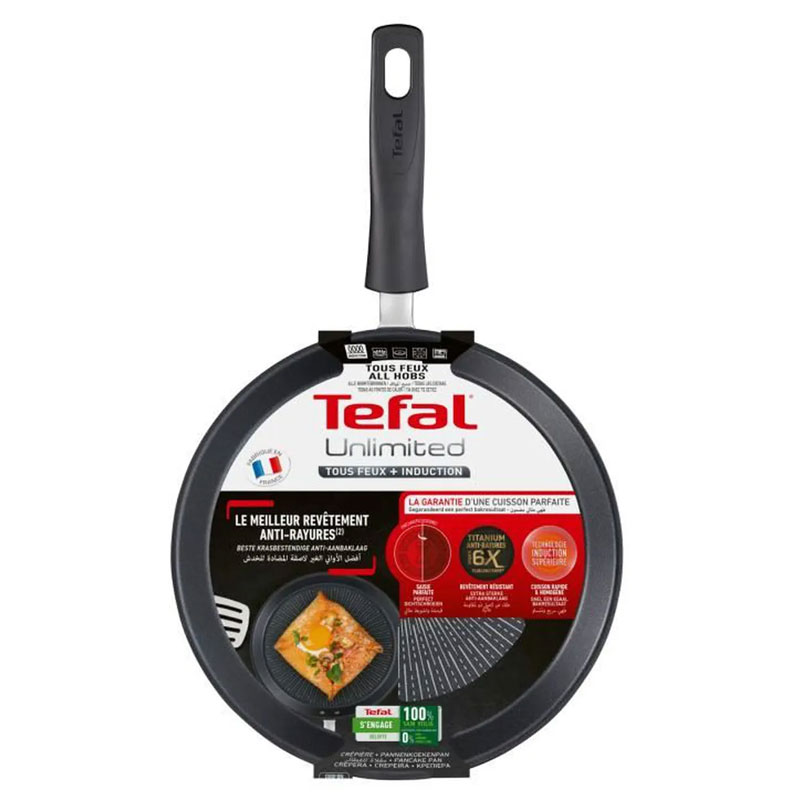 Crêpière TEFAL Unlimited 28 cm - Noir - Image 3