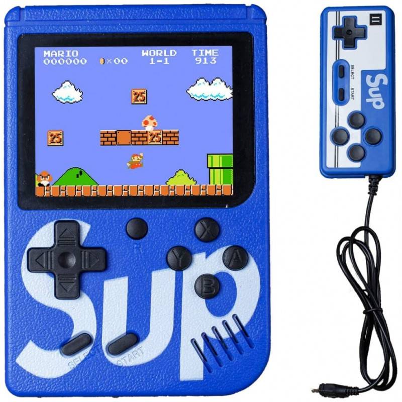 Game Box 400 Jeux Avec Manette - Blue