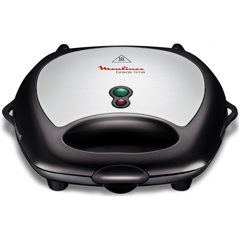 Gaufrier MOULINEX SW611812 3en1 700W - Noir & Silver - Image 2