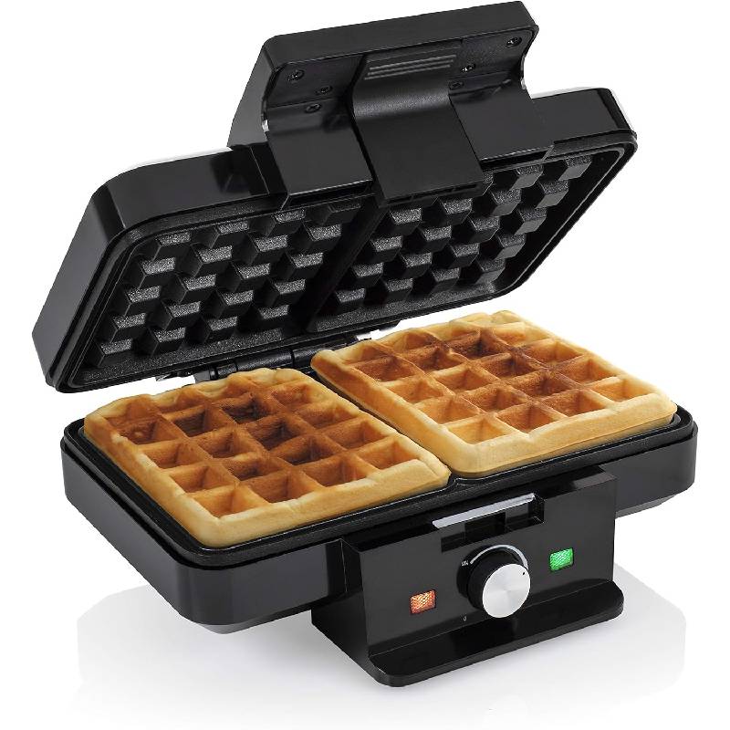 Gaufrier TRISTAR WF‑1165 1000W Pour 2 Gaufres - Noir