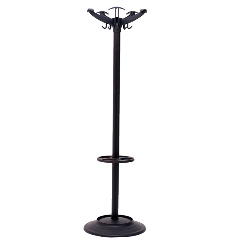 Porte Manteaux Elix Importe en métal chromé - Noir