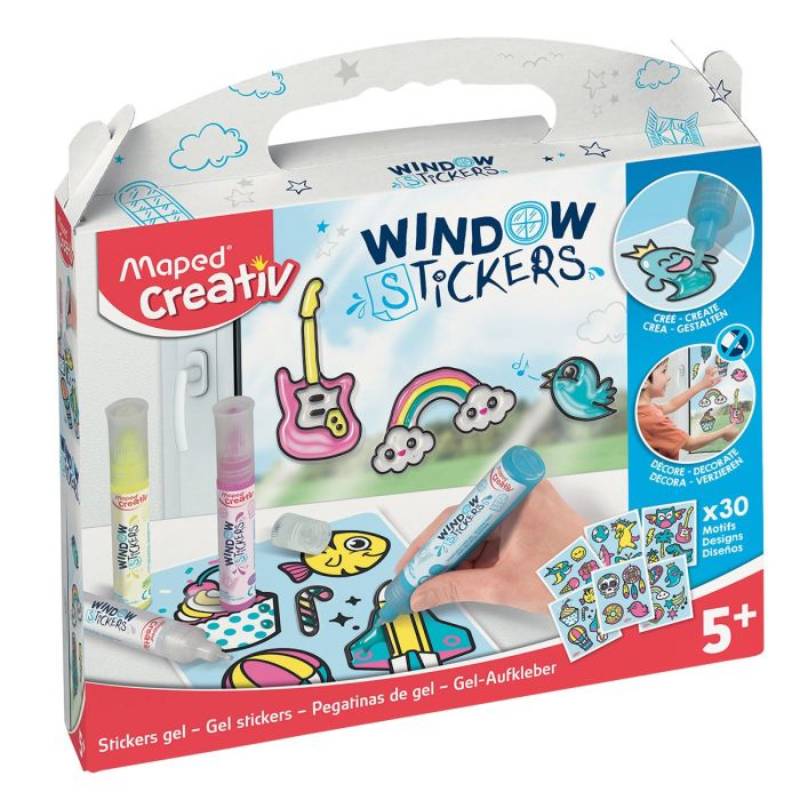 Gel Stickers Color & Stick MAPED Boite En Carton - 907036 - Image 2