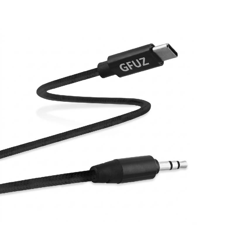 Câble GFUZ AX-45 Type-C vers Jack - Noir