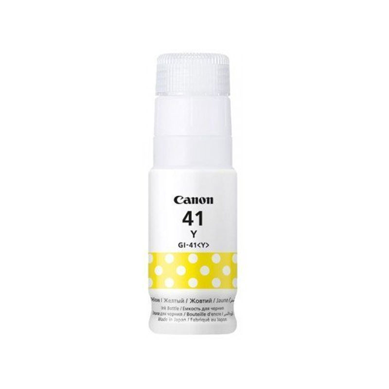 Bouteille D'encre Original CANON GI-41 - Jaune (GI-41J)
