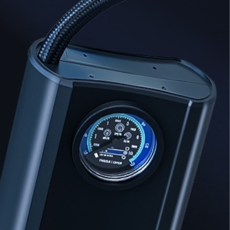Gonfleur de Pneu Portable Multi-Function - Noir - Image 3