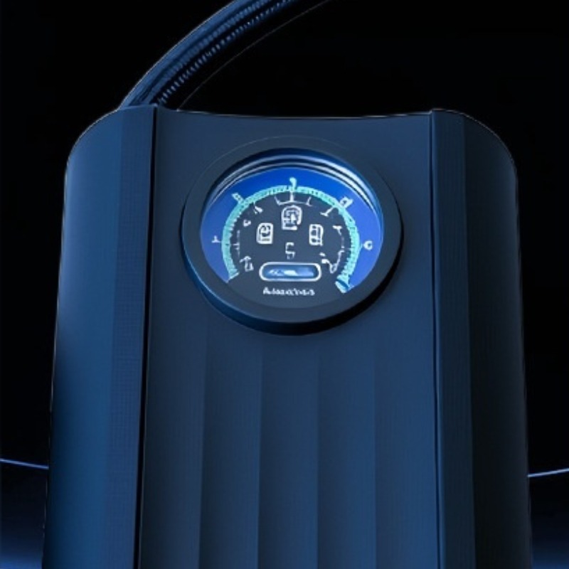 Gonfleur de Pneu Portable Multi-Function - Noir - Image 4