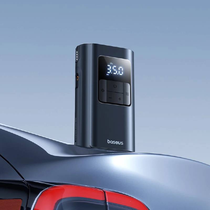 Gonfleur de Pneus Baseus BS-CG034 2en1 avec Power Bank - Image 5