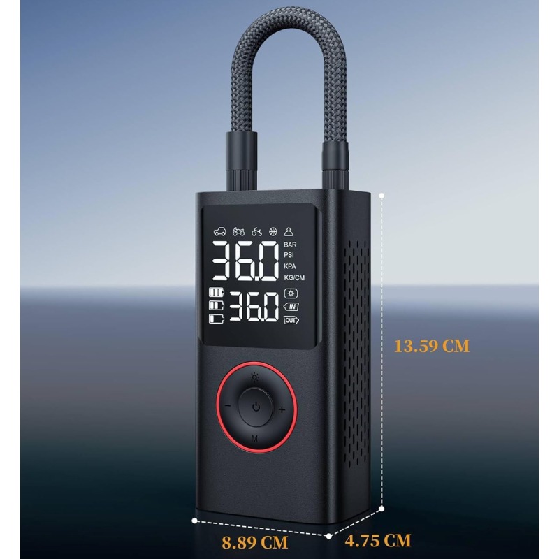 Gonfleur Portable 80W Multifonction -LS-204-BK - Image 5