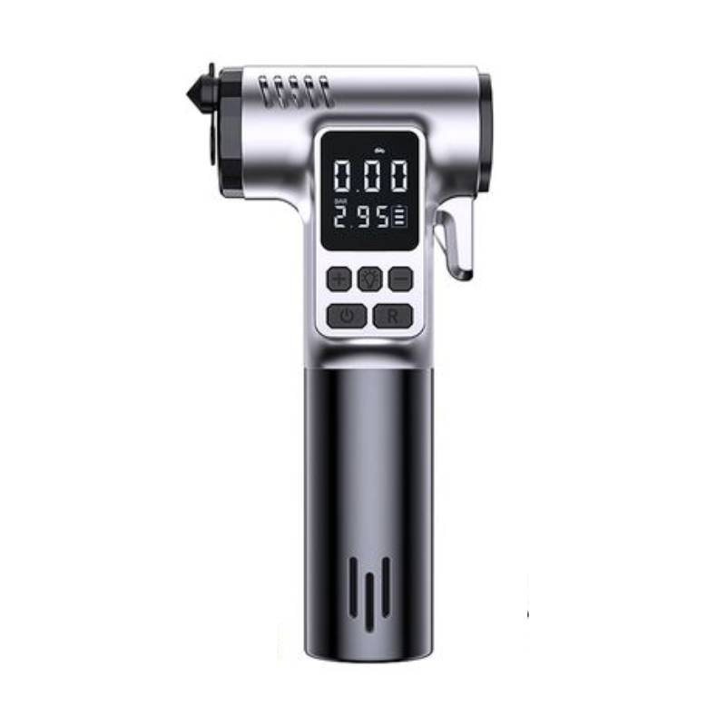 Gonfleur Portable Multi-Fonction HQ-08 Rechargeable - Noir