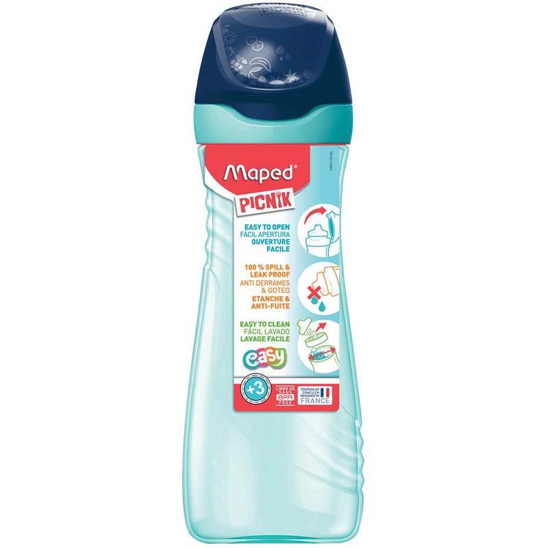 Gourde MAPED Picnik 580 ml - Bleu & Turquoise