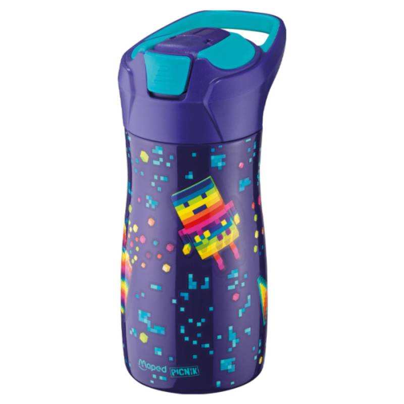 Gourde MAPED Inox Simple Paroi 430 ml - Pixel Party - Image 3