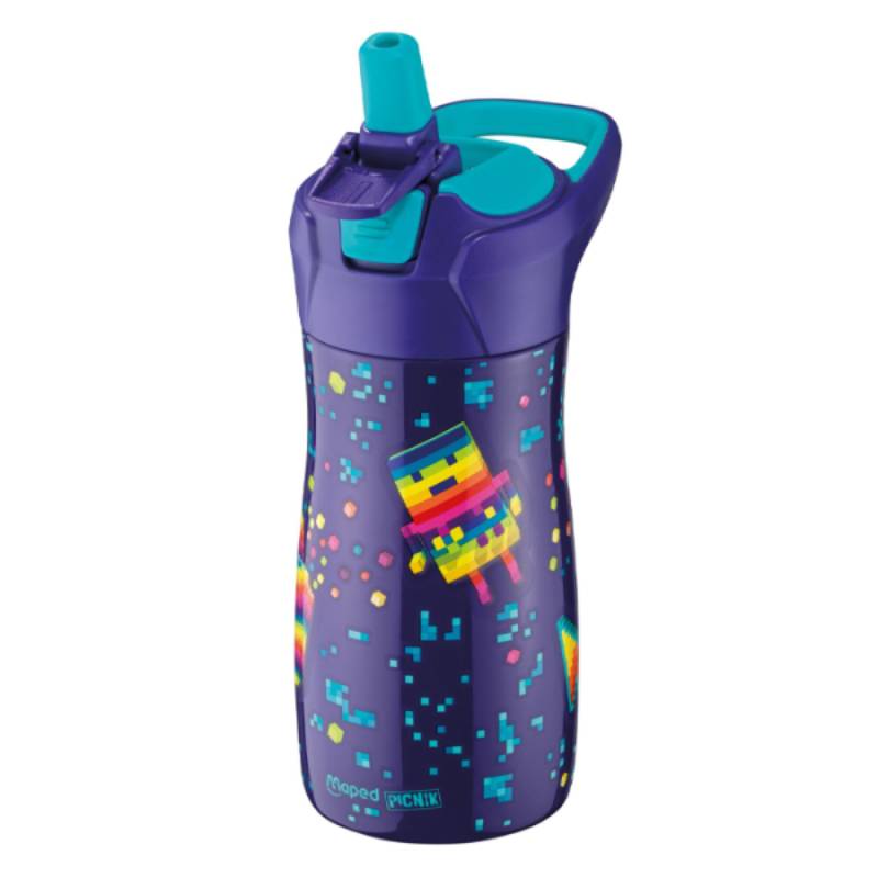 Gourde MAPED Inox Simple Paroi 430 ml - Pixel Party - Image 2