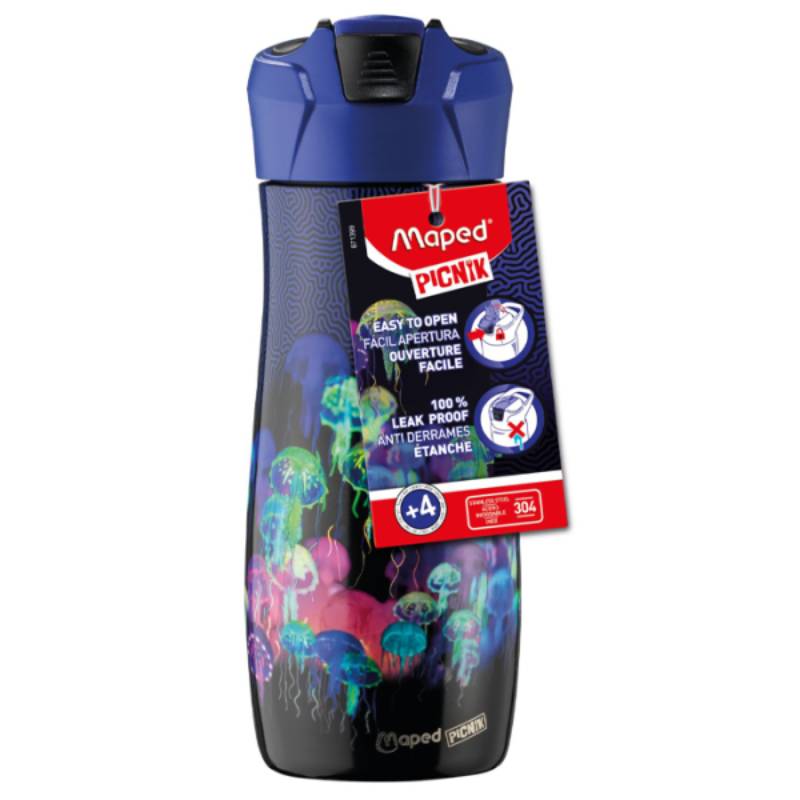 Gourde MAPED Inox Simple Paroi 580 ml - Paradise