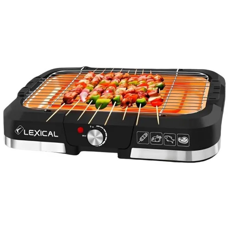 Grill Barbecue Électrique LEXICAL LBQ-2590 2000W - Noir, Photo boutique MyTek chez MyTek