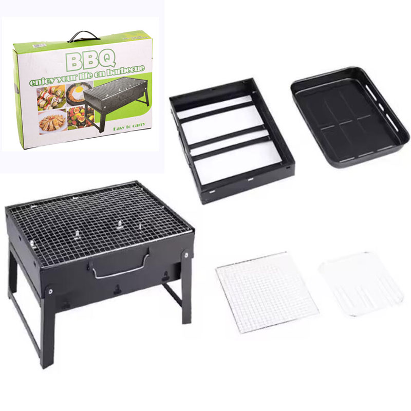 Barbecue Charbon Portable BBQ TL-372 - Noir - Image 2