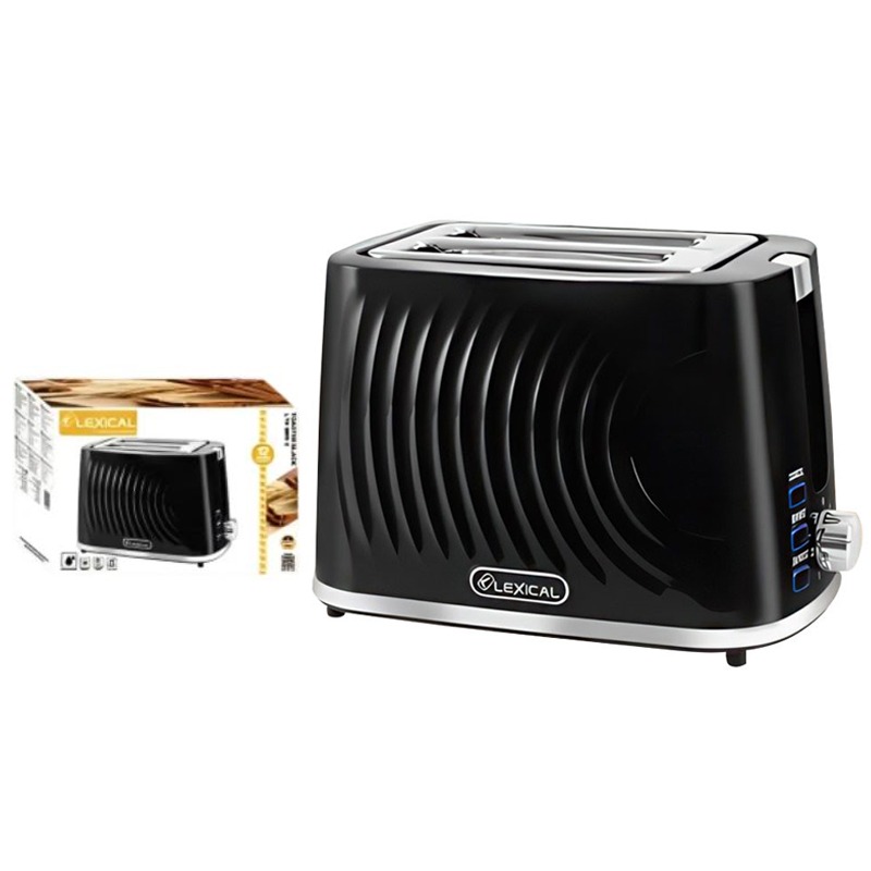 Grille Pain LEXICAL LTC-3905-1 900W - Noir