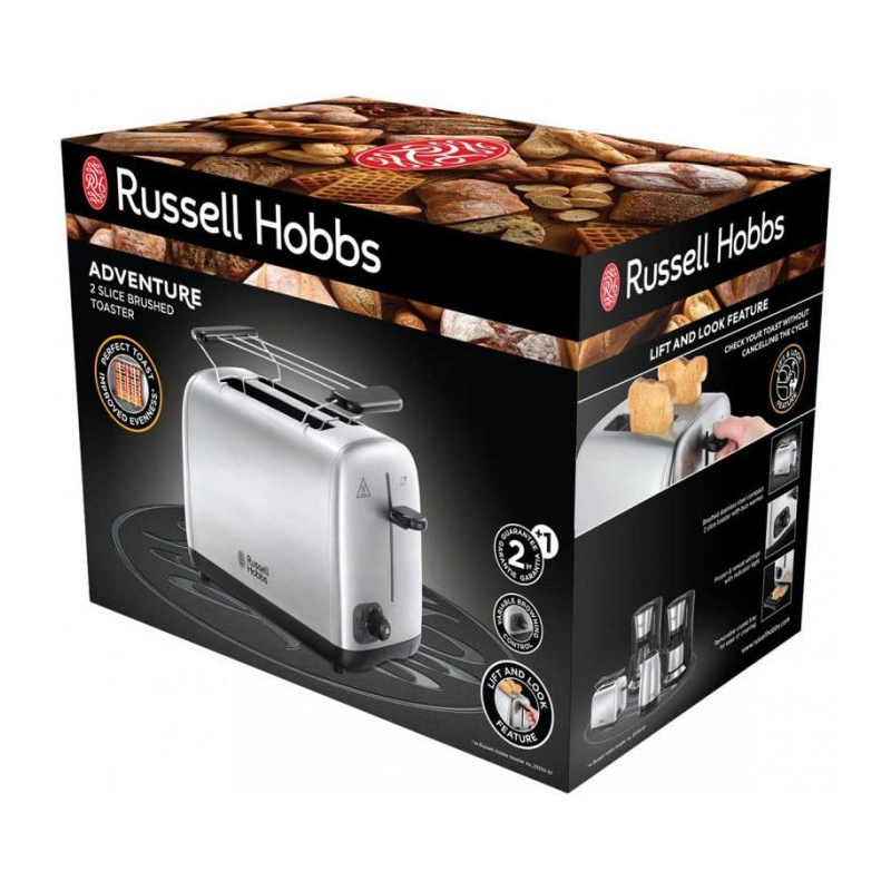 Grille Pain RUSSEL HOBBS 24080-56 1550W - Inox - Image 5